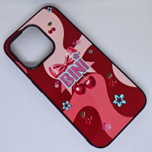 Bini Red Cherry iPhone 15 Pro Case