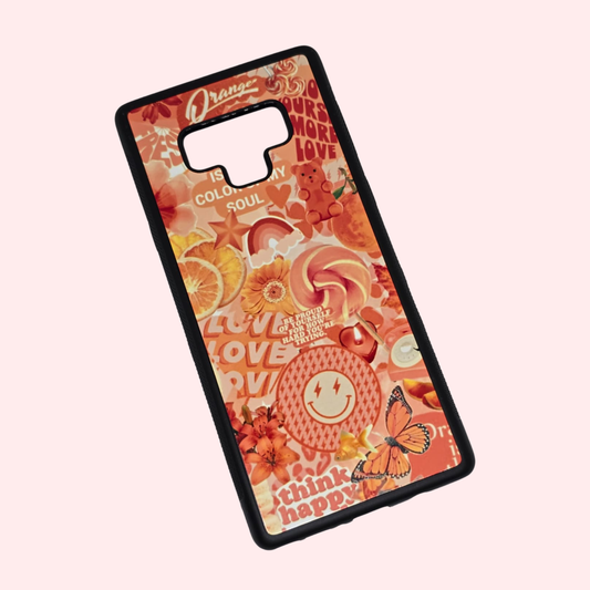 Happy Orange Samsung Note 9