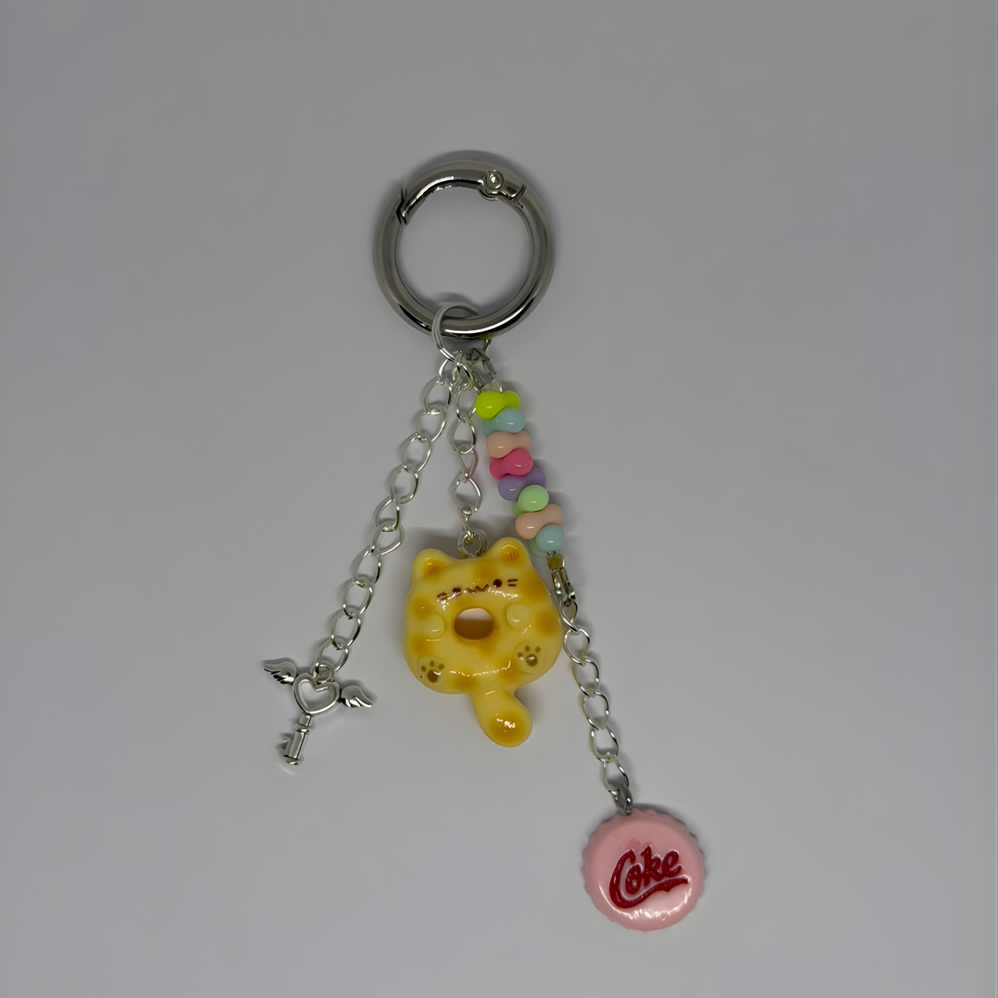 Donut Cat Charm